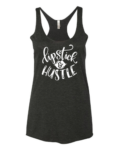 Lipstick & Hustle Lip Tee