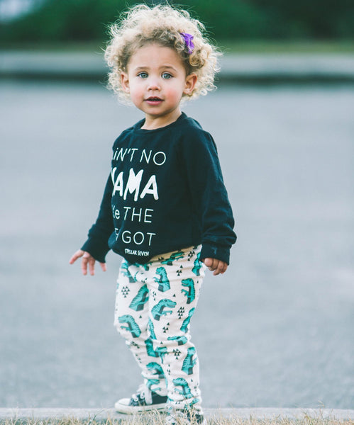 Green Dinosaur Joggers