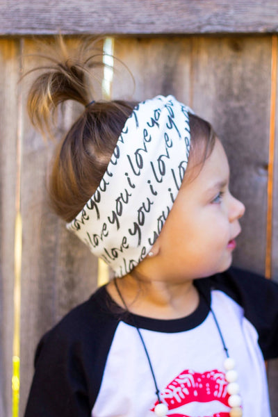 I Love You Headband