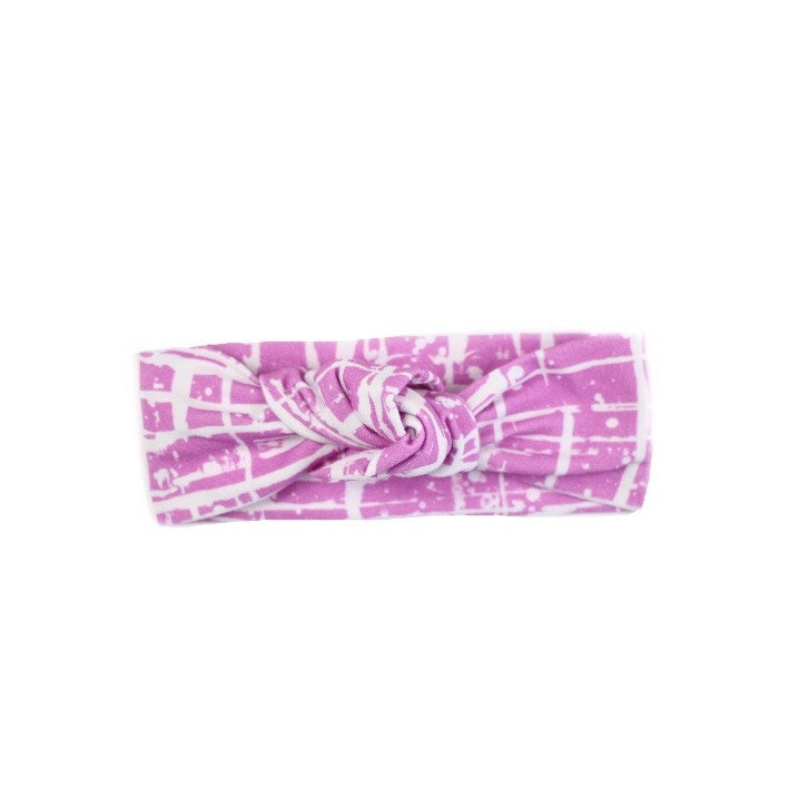 Fushia Graffiti Headband