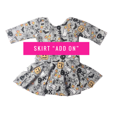 **ADD ON** Leotard Skirt ANY Print