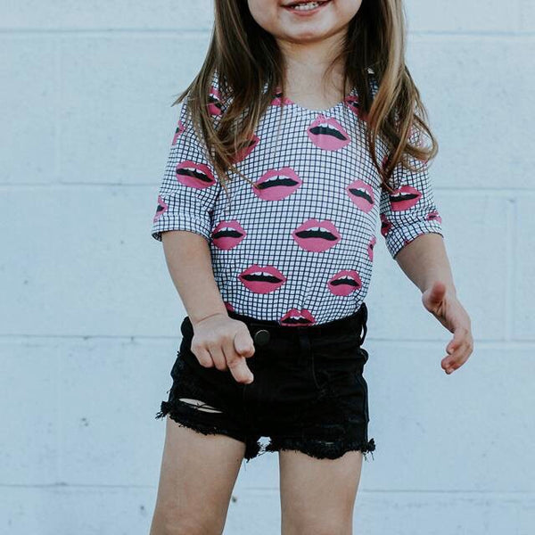 Retro Lips Leotard