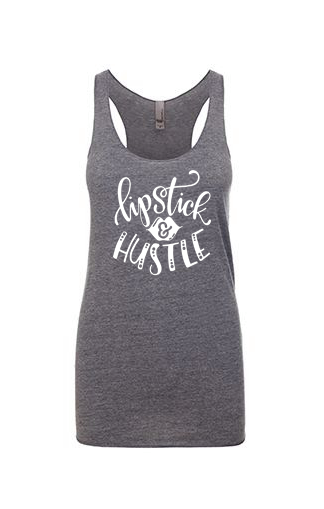 Lipstick & Hustle Lip Tee