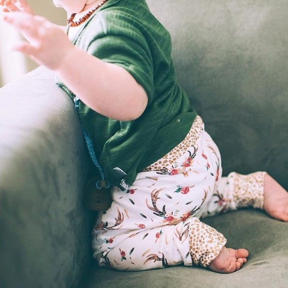 Boho Floral Skulls Joggers