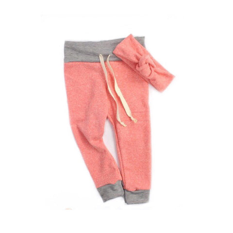 Orange Crush French Terry Joggers