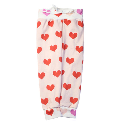 Blush & Poppy Heart Joggers