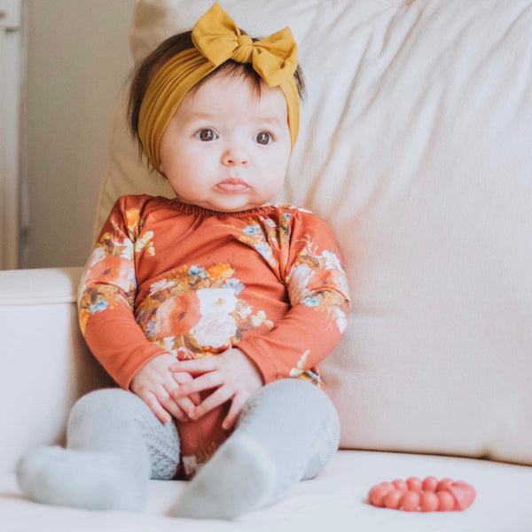 Rusty Floral Leotard