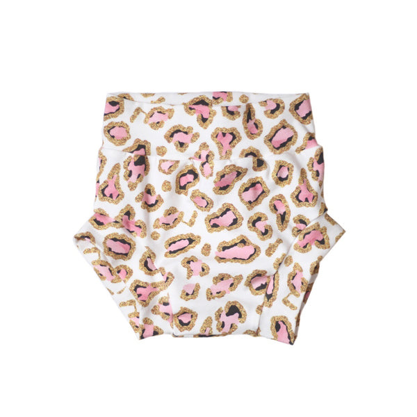 Sparkle Pink Leopard Shorts & Bloomers