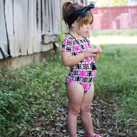 Glam Aztec Leotard *Limited Edition*