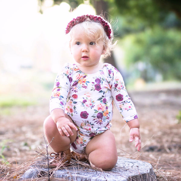 Autumn Floral Leotard