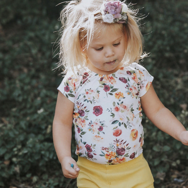 Autumn Floral Leotard