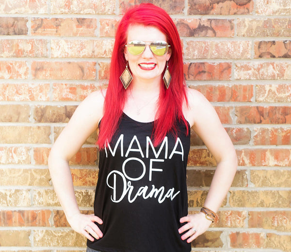 MAMA of Drama Tees & Tanks