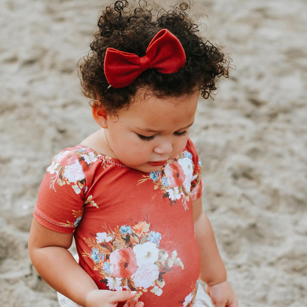 Rusty Floral Leotard