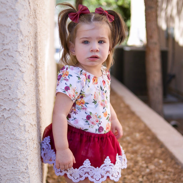 Autumn Floral Leotard