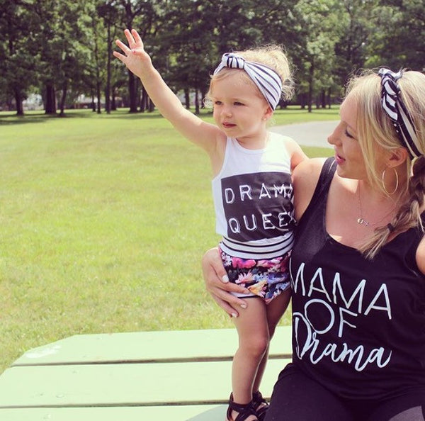MAMA of Drama Tees & Tanks