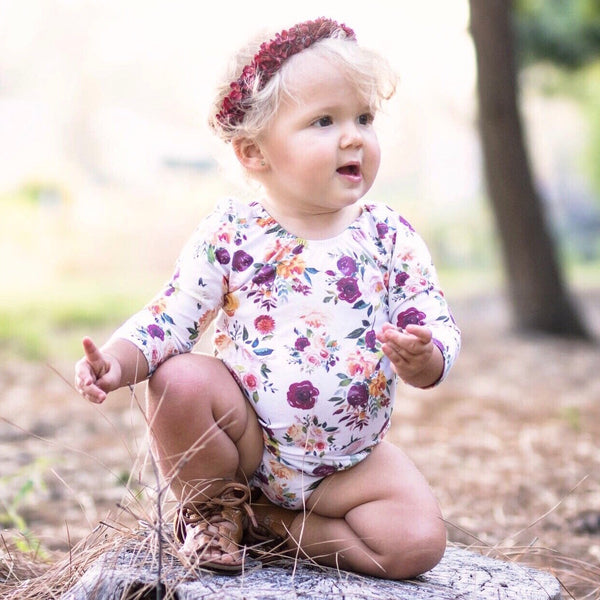 Autumn Floral Leotard