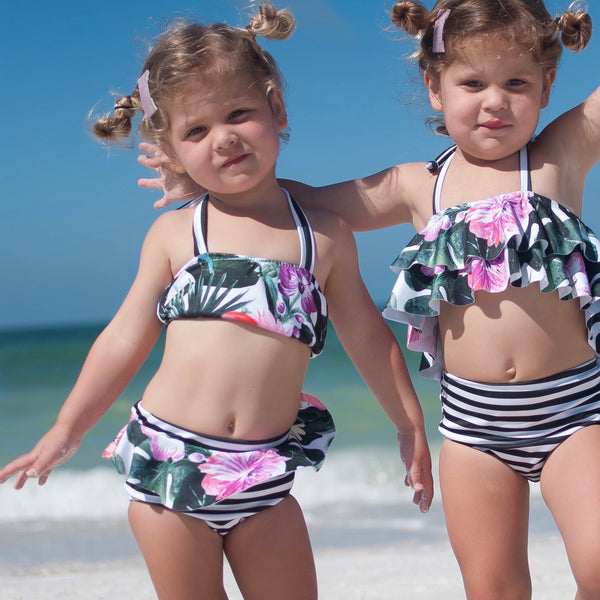 Regular Bandeau Halter Top Bikini Top - All Prints