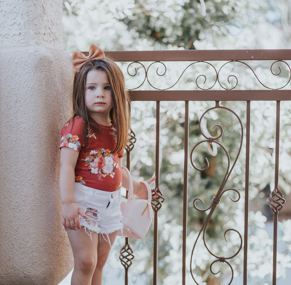 Rusty Floral Leotard