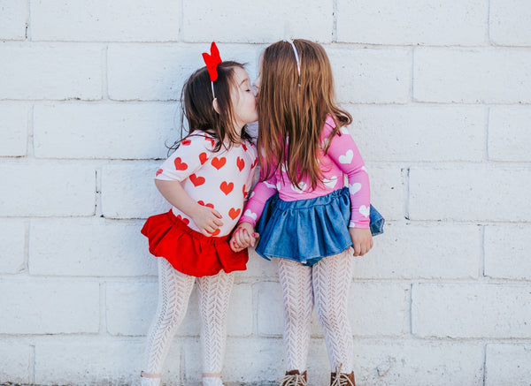 Blush & Poppy Heart Leotard