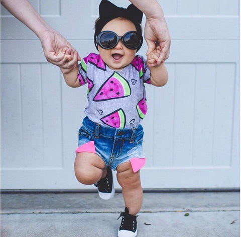 Neon Watermelons Leotard