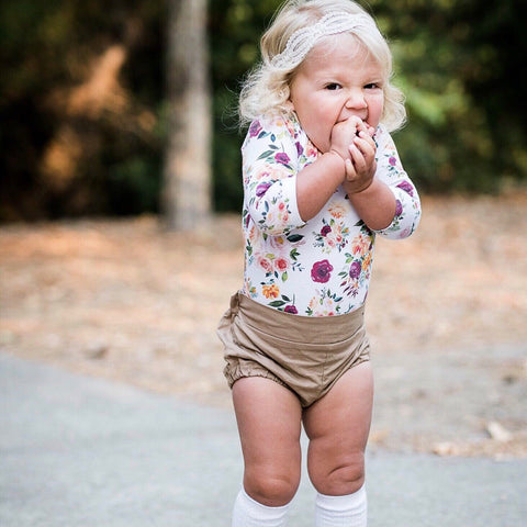 Autumn Floral Leotard