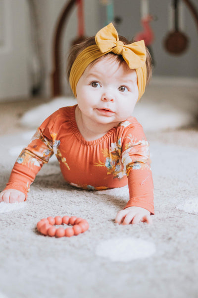 Rusty Floral Leotard