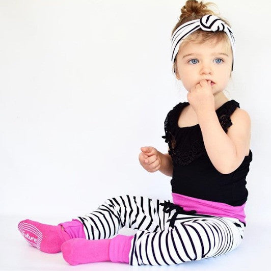 Orchid Striped Joggers